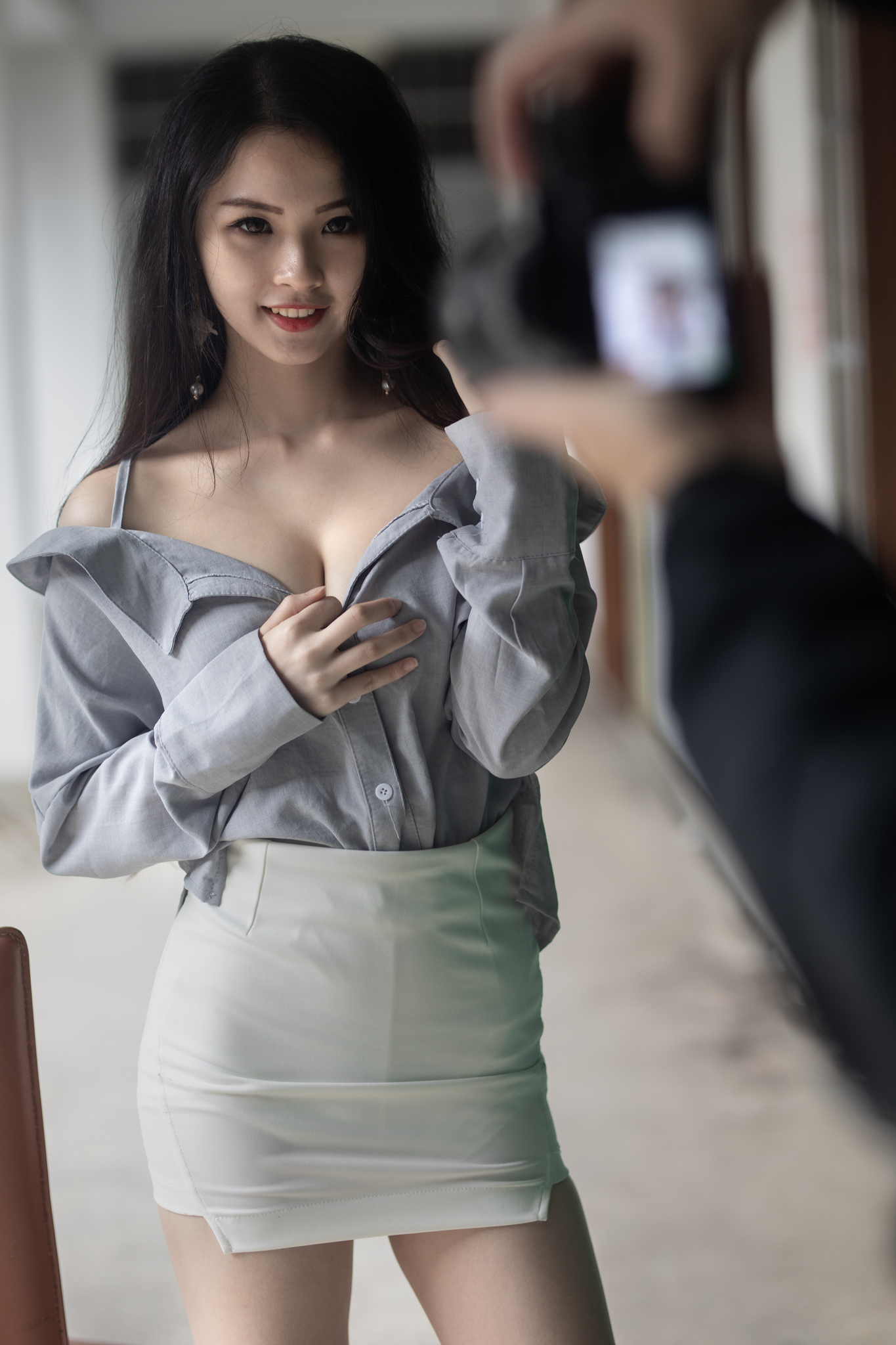 沈秋國作品  邻家女孩杨宓凌